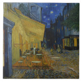 Cafe Terrace bij nacht door Vincent van Gogh Tegeltje (Voorkant)