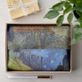 Cafe Terrace bij nacht door Vincent Van Gogh Tissuepapier (Geschenk)