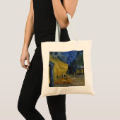 Cafe Terrace bij nacht door Vincent van Gogh Tote Bag (Voorkant (product))