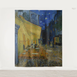 Cafe Terrace bij nacht door Vincent van Gogh Wandkleed