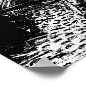 Cafe Terrace bij nacht Poster (Hoek)