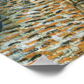 Cafe Terrace bij nacht Poster (Hoek)