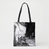 Cafe Terrace bij nacht Tote Bag (Voorkant)