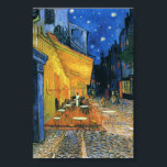 Cafe Terrace bij nacht, Van Gogh beroemd schildere Poster<br><div class="desc">Van Gogh Cafe Terrace in het Poster Night</div>