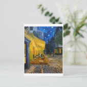 Cafe Terrace bij nacht | Van Gogh | Briefkaart (Staand voorkant)