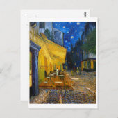 Cafe Terrace bij nacht | Van Gogh | Briefkaart (Voorkant / Achterkant)