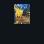 Cafe Terrace bij nacht | Van Gogh | Canvas Afdruk<br><div class="desc">Cafe Terrace in Night is een schilderij uit 1888 van Vincent Van Gogh.</div>