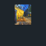 Cafe Terrace bij nacht | Van Gogh | Canvas Afdruk<br><div class="desc">Cafe Terrace in Night is een schilderij uit 1888 van Vincent Van Gogh.</div>