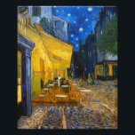 Cafe Terrace bij nacht | Van Gogh | Fotoafdrukken Foto Afdruk<br><div class="desc">Cafe Terrace in Night is een schilderij uit 1888 van Vincent Van Gogh.</div>