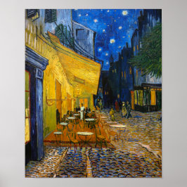Cafe Terrace bij nacht | Van Gogh | Poster