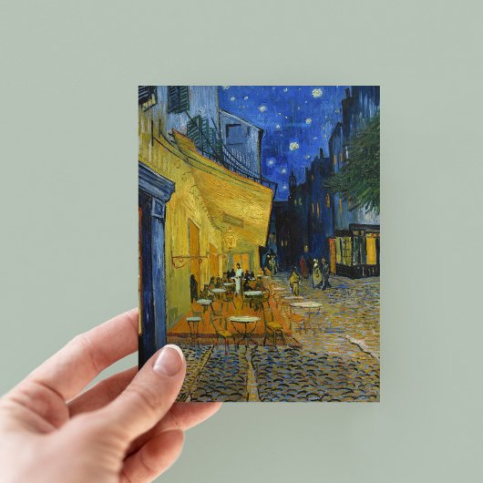 Cafe Terrace bij nacht | Vincent van Gogh Briefkaart