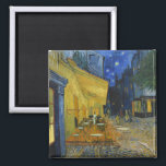 Cafe Terrace bij nacht | Vincent Van Gogh Magneet<br><div class="desc">Cafe Terrace bij nacht (1888) door de Nederlandse postpressionist Vincent Van Gogh. Origineel kunstschilderij is een olie op het canvas die een schrikbarende nachtelijke scène toont voor een Frans café in Arles. Gebruik de ontwerphulpmiddelen om douanetekst toe te voegen of het afbeelding te personaliseren.</div>