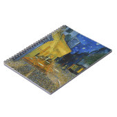 Cafe Terrace bij nacht | Vincent van Gogh Notitieboek (Linkerzijde)