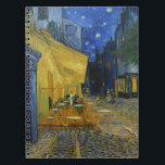 Cafe Terrace bij nacht | Vincent van Gogh Notitieboek<br><div class="desc">Café Terrace at Night (1888) van Vincent van Gogh is een lichtgevende en iconische voorstelling van een gezellig buitencafé in Arles, Frankrijk, onder een sterrenhemel. De levendige gele gloed van het café contrasteert prachtig met het diepblauwe van de nacht, waardoor een warme, uitnodigende sfeer ontstaat. Van Goghs expressieve penseelstreken en...</div>