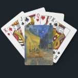 Cafe Terrace bij nacht | Vincent van Gogh Pokerkaarten<br><div class="desc">Café Terrace at Night (1888) van Vincent van Gogh is een lichtgevende en iconische voorstelling van een gezellig buitencafé in Arles, Frankrijk, onder een sterrenhemel. De levendige gele gloed van het café contrasteert prachtig met het diepblauwe van de nacht, waardoor een warme, uitnodigende sfeer ontstaat. Van Goghs expressieve penseelstreken en...</div>