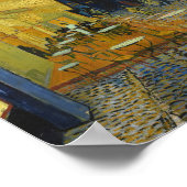 Cafe Terrace bij nacht | Vincent Van Gogh Poster (Hoek)