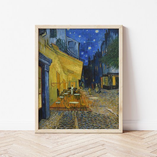 Cafe Terrace bij nacht | Vincent Van Gogh Poster