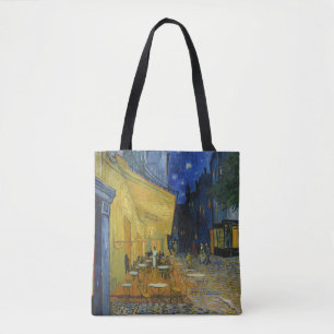 Cafe Terrace bij nacht Vincent van Gogh Tote Bag