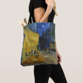 Cafe Terrace bij nacht | Vincent van Gogh Tote Bag (Dichtbij)