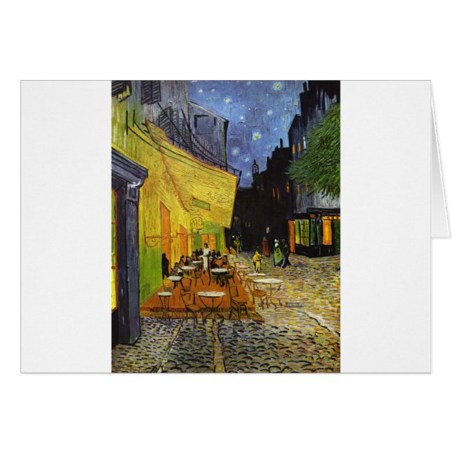 Cafe Terrace bij Night Van Gogh (Voorkant Horizontaal)