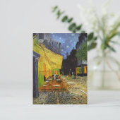 Cafe Terrace bij Night Van Gogh Briefkaart (Staand voorkant)