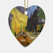 Cafe Terrace bij Night Van Gogh Keramisch Ornament (Links)