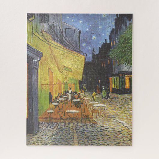 Cafe Terrace bij Night Van Gogh Legpuzzel (Verticaal)