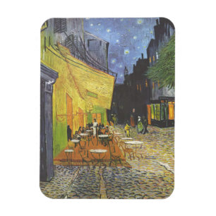 Cafe Terrace bij Night Van Gogh Magneet