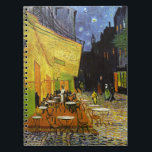 Cafe Terrace bij Night Van Gogh Notitieboek<br><div class="desc">Post-impressionistische schilderkunstenaar Vincent Van Gogh's grote kunstwerken en schilderijen</div>