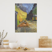 Cafe Terrace bij Night Van Gogh Poster (Keuken)