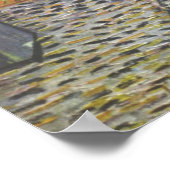 Cafe Terrace bij Night Van Gogh Poster (Hoek)