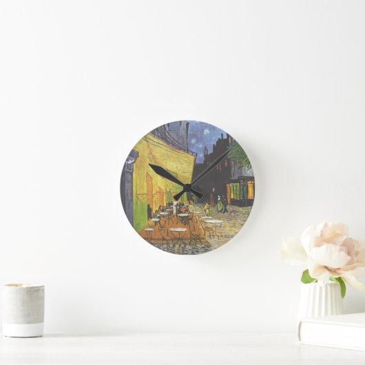 Cafe Terrace bij Night Van Gogh Ronde Klok (Huis)