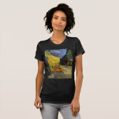 Cafe Terrace bij Night Van Gogh T-shirt (Voorkant volledig)