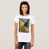 Cafe Terrace bij Night Van Gogh T-shirt (Voorkant volledig)