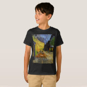 Cafe Terrace bij Night Van Gogh T-shirt (Voorkant volledig)