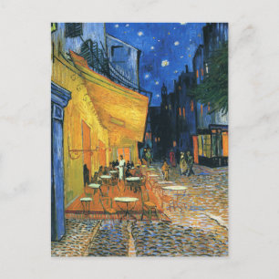 Cafe Terrace in het Briefkaart Night Van Gogh