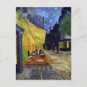 Cafe Terrace in Night door Vincent van Gogh 1888 Briefkaart
