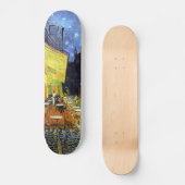 Cafe Terrace in Night door Vincent van Gogh 1888 Skateboard (Voorkant)