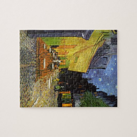Cafe Terrace in Night Van Gogh Art Painting Legpuzzel (Horizontaal)