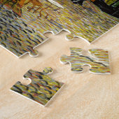 Cafe Terrace in Night Van Gogh Art Painting Legpuzzel (Zijkant)