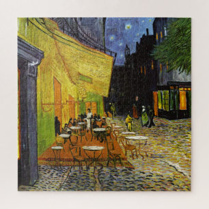 Cafe Terrace in Night Van Gogh Art Painting Legpuzzel