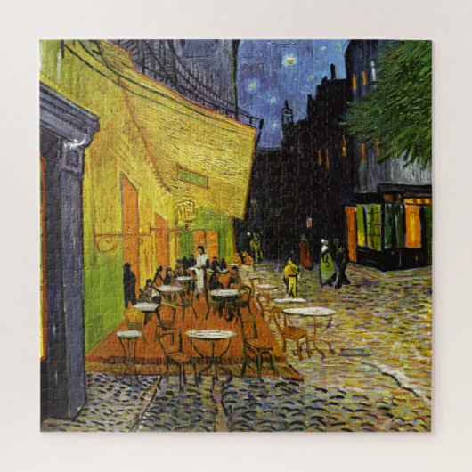 Cafe Terrace in Night Van Gogh Art Painting Legpuzzel (Verticaal)