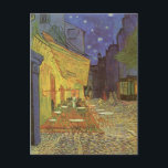 Cafe' Terrace in Night Van Gogh koffiehuis Briefkaart<br><div class="desc">Gift Products with Van Gogh's mooie Coffeehouse 's nachts...  Geniet van het leven en de Bedankt voor het stoppen met werken!</div>