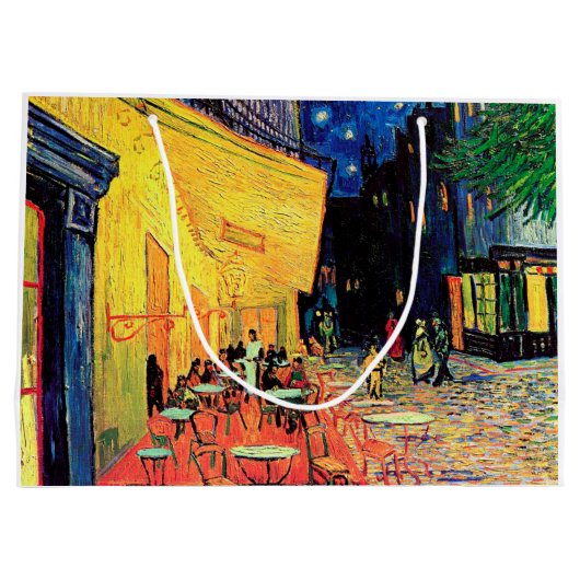 Cafe Terrace in Night, Vincent van Gogh, 1888 Groot Cadeauzakje (Achterkant)