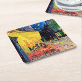 Cafe Terrace in Night, Vincent van Gogh, 1888 Kartonnen Onderzetters (Schuin)