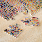 Cafe Terrace in Night, Vincent van Gogh, 1888 Legpuzzel (Zijkant)