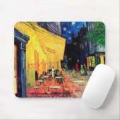 Cafe Terrace in Night, Vincent van Gogh, 1888 Muismat (Met muis)