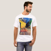Cafe Terrace in Night, Vincent van Gogh, 1888 T-shirt (Voorkant volledig)