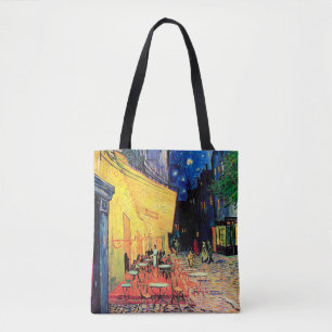 Cafe Terrace in Night, Vincent van Gogh, 1888 Tote Bag