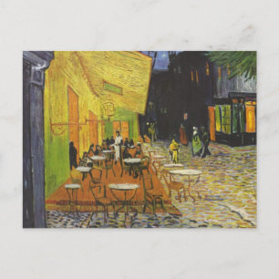 Cafe Terrace in Night - Vincent Van Gogh Briefkaart